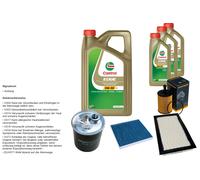 Denckermann Controllo Set 8L castrol edge 5W-30 C3 per Dodge