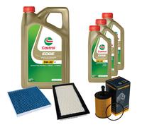 DENCKERMANN Controllo Set 8L CASTROL EDGE 5W-30 C3 Per Dodge Caliber Jeep