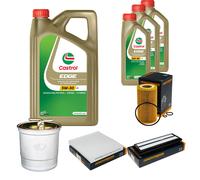 DENCKERMANN Controllo Set 8L CASTROL EDGE 5W-30 C3 Per Honda Accord VII