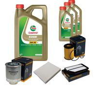 DENCKERMANN Controllo Set 8L CASTROL EDGE 5W-30 C3 Per Honda Civic VIII