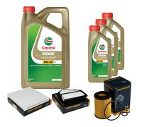 DENCKERMANN Controllo Set 8L CASTROL EDGE 5W-30 C3 Per Honda CR-V III