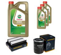 DENCKERMANN Controllo Set 8L CASTROL EDGE 5W-30 C3 Per Hyundai H-1 Travel