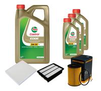 DENCKERMANN Controllo Set 8L CASTROL EDGE 5W-30 C3 Per Hyundai Santa Fé II