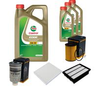 DENCKERMANN Controllo Set 8L CASTROL EDGE 5W-30 C3 Per Hyundai Santa Fé II