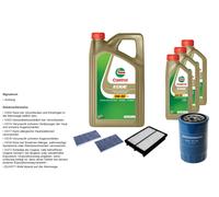 DENCKERMANN Controllo set 8L CASTROL EDGE 5W-30 C3 per Hyundai Tucson 2.0