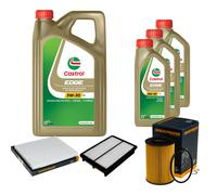 DENCKERMANN Controllo Set 8L CASTROL EDGE 5W-30 C3 Per Hyundai Tucson 2.0