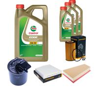 DENCKERMANN Controllo Set 8L CASTROL EDGE 5W-30 C3 Per Infiniti QX30 Q30