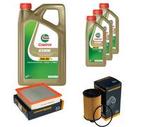 DENCKERMANN Controllo Set 8L CASTROL EDGE 5W-30 C3 Per Jeep Grand Cherokee