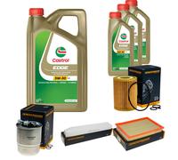 DENCKERMANN Controllo Set 8L CASTROL EDGE 5W-30 C3 Per Jeep Grand Cherokee