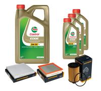 DENCKERMANN Controllo Set 8L CASTROL EDGE 5W-30 C3 Per Jeep Grand Cherokee