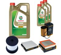 DENCKERMANN Controllo Set 8L CASTROL EDGE 5W-30 C3 Per Jeep Grand Cherokee