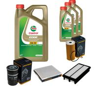 DENCKERMANN Controllo Set 8L CASTROL EDGE 5W-30 C3 Per KIA Carnival/Grand