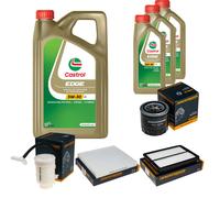 DENCKERMANN Controllo Set 8L CASTROL EDGE 5W-30 C3 Per KIA Optima