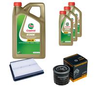DENCKERMANN Controllo Set 8L CASTROL EDGE 5W-30 C3 Per KIA Optima Hyundai