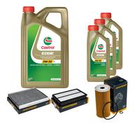 DENCKERMANN Controllo Set 8L CASTROL EDGE 5W-30 C3 Per KIA Sorento III 2.2