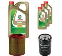 DENCKERMANN Controllo Set 8L CASTROL EDGE 5W-30 C3 Per Lancia Kappa Coupe