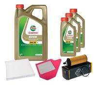 DENCKERMANN Controllo Set 8L CASTROL EDGE 5W-30 C3 Per Lancia Voyager