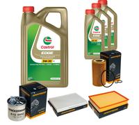 DENCKERMANN Controllo Set 8L CASTROL EDGE 5W-30 C3 Per Mercedes-Benz