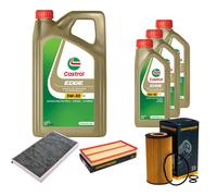 DENCKERMANN Controllo Set 8L CASTROL EDGE 5W-30 C3 Per Mercedes-Benz