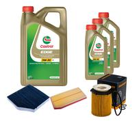 DENCKERMANN Controllo Set 8L CASTROL EDGE 5W-30 C3 Per Mercedes-Benz
