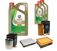 DENCKERMANN Controllo Set 8L CASTROL EDGE 5W-30 C3 Per Mercedes-Benz