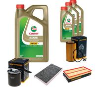 DENCKERMANN Controllo Set 8L CASTROL EDGE 5W-30 C3 Per Mercedes-Benz