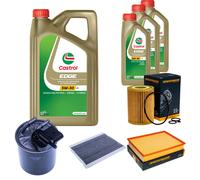 DENCKERMANN Controllo Set 8L CASTROL EDGE 5W-30 C3 Per Mercedes-Benz