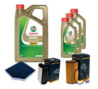 DENCKERMANN Controllo Set 8L CASTROL EDGE 5W-30 C3 Per Mercedes-Benz