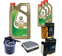 DENCKERMANN Controllo Set 8L CASTROL EDGE 5W-30 C3 Per Mercedes-Benz