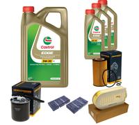 DENCKERMANN Controllo Set 8L CASTROL EDGE 5W-30 C3 Per Mercedes-Benz