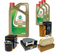 DENCKERMANN Controllo Set 8L CASTROL EDGE 5W-30 C3 Per Mercedes-Benz