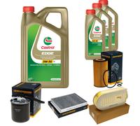 DENCKERMANN Controllo Set 8L CASTROL EDGE 5W-30 C3 Per Mercedes-Benz