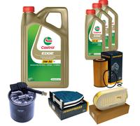 DENCKERMANN Controllo Set 8L CASTROL EDGE 5W-30 C3 Per Mercedes-Benz