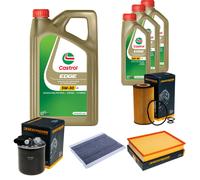 DENCKERMANN Controllo Set 8L CASTROL EDGE 5W-30 C3 Per Mercedes-Benz