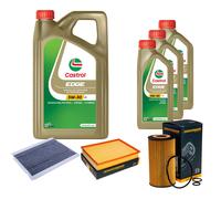 DENCKERMANN Controllo Set 8L CASTROL EDGE 5W-30 C3 Per Mercedes-Benz