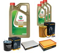 DENCKERMANN Controllo Set 8L CASTROL EDGE 5W-30 C3 Per Mercedes-Benz