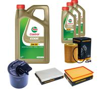 DENCKERMANN Controllo Set 8L CASTROL EDGE 5W-30 C3 Per Mercedes-Benz