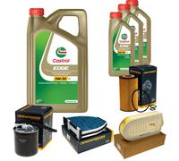 DENCKERMANN Controllo Set 8L CASTROL EDGE 5W-30 C3 Per Mercedes-Benz