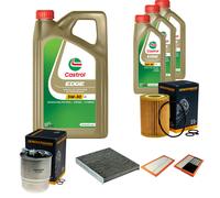 DENCKERMANN Controllo Set 8L CASTROL EDGE 5W-30 C3 Per Mercedes-Benz