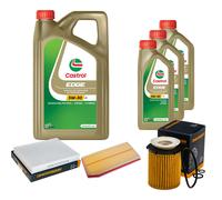 DENCKERMANN Controllo Set 8L CASTROL EDGE 5W-30 C3 Per Mercedes-Benz
