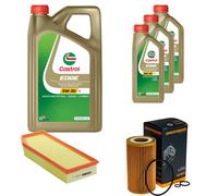 DENCKERMANN Controllo Set 8L CASTROL EDGE 5W-30 C3 Per Mercedes-Benz