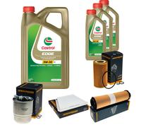 DENCKERMANN Controllo Set 8L CASTROL EDGE 5W-30 C3 Per Mercedes-Benz