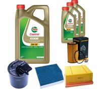 DENCKERMANN Controllo Set 8L CASTROL EDGE 5W-30 C3 Per Mercedes-Benz