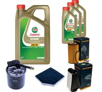 DENCKERMANN Controllo Set 8L CASTROL EDGE 5W-30 C3 Per Mercedes-Benz
