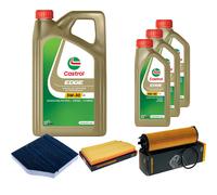 DENCKERMANN Controllo Set 8L CASTROL EDGE 5W-30 C3 Per Mercedes-Benz CLS