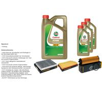 Denckermann Controllo Set 8L castrol edge 5W-30 C3 per Mercedes-Benz CLS