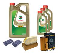 DENCKERMANN Controllo Set 8L CASTROL EDGE 5W-30 C3 Per Mercedes-Benz GLE 250