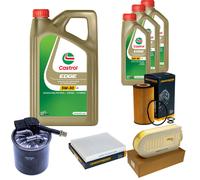DENCKERMANN Controllo Set 8L CASTROL EDGE 5W-30 C3 Per Mercedes-Benz GLE 250