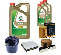 DENCKERMANN Controllo Set 8L CASTROL EDGE 5W-30 C3 Per Mercedes-Benz GLE 350
