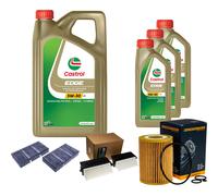 DENCKERMANN Controllo Set 8L CASTROL EDGE 5W-30 C3 Per Mercedes-Benz GLE 350